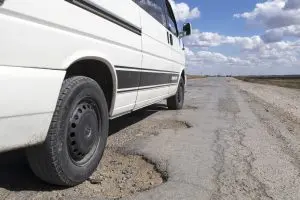 Dangerous gap in perception where we don't see a pothole in the road